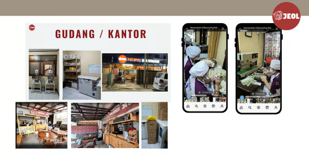 Gudang dan kantor JEOL FOOD